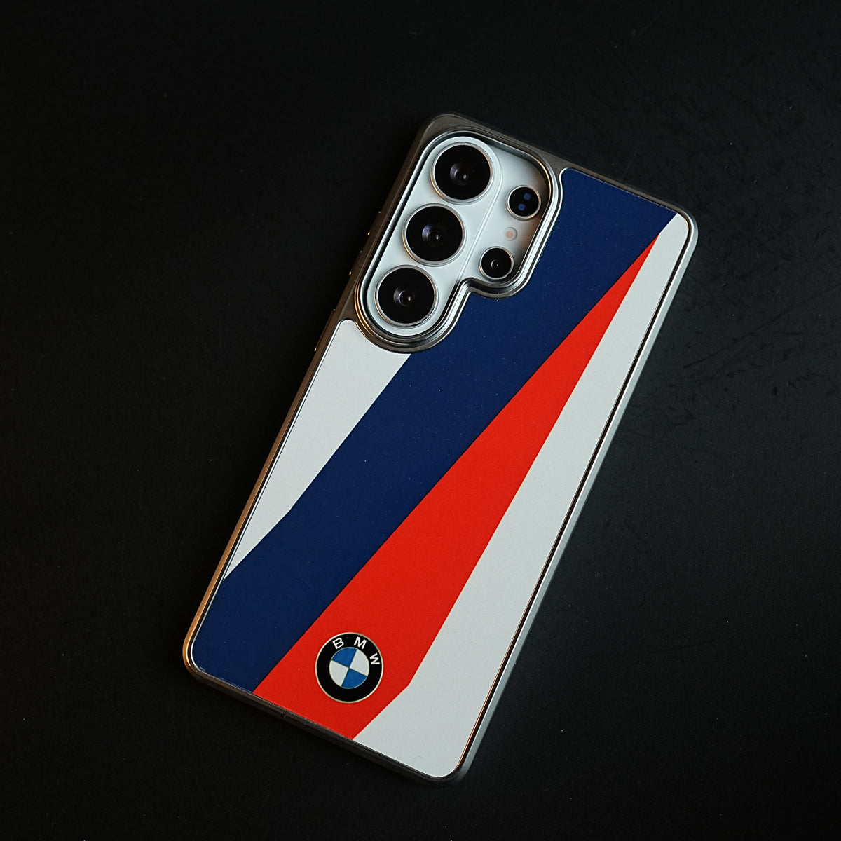 Racing Stripe Sport Chrome Plated Case Cover For Samsung Galaxy Ultra Series