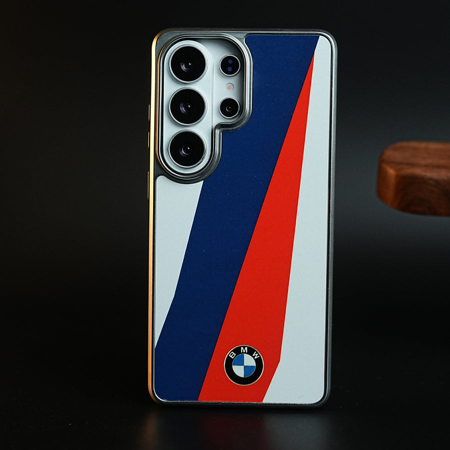 Racing Stripe Sport Chrome Plated Case Cover For Samsung Galaxy Ultra Series