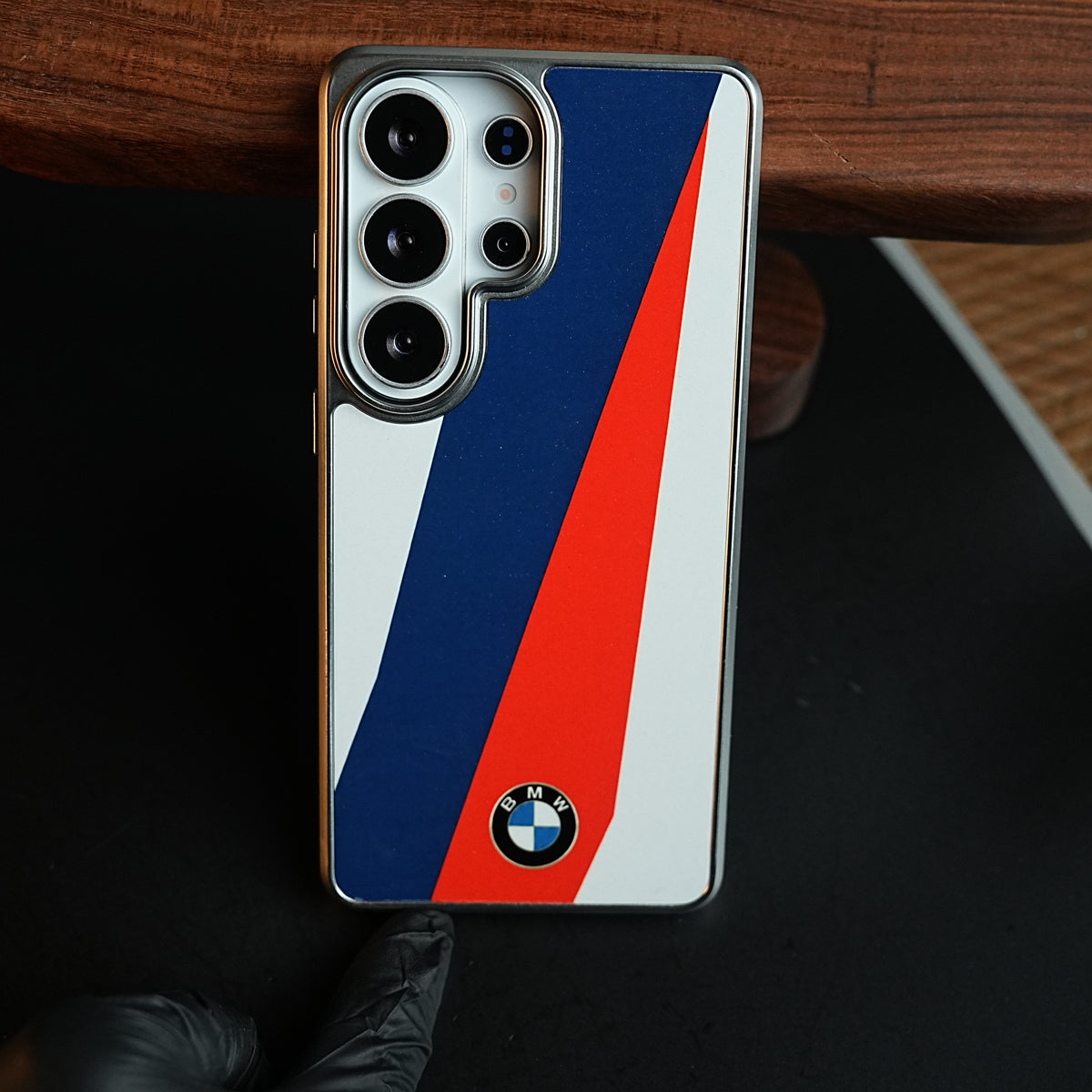 Racing Stripe Sport Chrome Plated Case Cover For Samsung Galaxy Ultra Series