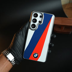 Racing Stripe Sport Chrome Plated Case Cover For Samsung Galaxy Ultra Series