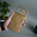 iPhone 17 Pro MagSafe Suitcase Design Case | Shockproof Ribbed Texture Back Cover