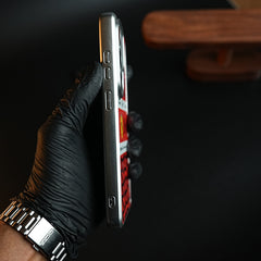 Racing Graffiti Premium Slim Case Cover For Samsung Galaxy Ultra Series| Red & Black