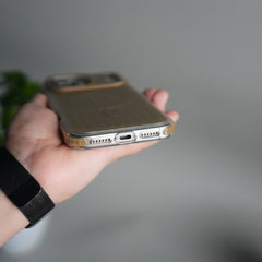 iPhone 17 Pro MagSafe Suitcase Design Case | Shockproof Ribbed Texture Back Cover