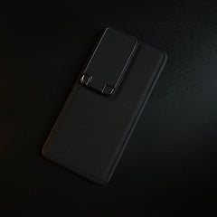 Galaxy Ultra Series Premium Leather Texture Case Metal Stand & Camera Protection