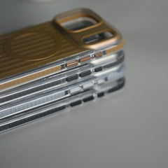 iPhone 17 Pro MagSafe Suitcase Design Case | Shockproof Ribbed Texture Back Cover
