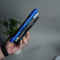 Galaxy Z Fold 7 Case with S Pen Holder & Kickstand | Front + Back Protection Cover