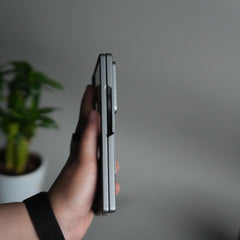 Galaxy Z Fold 7 Case with S Pen Holder & Kickstand | Front + Back Protection Cover