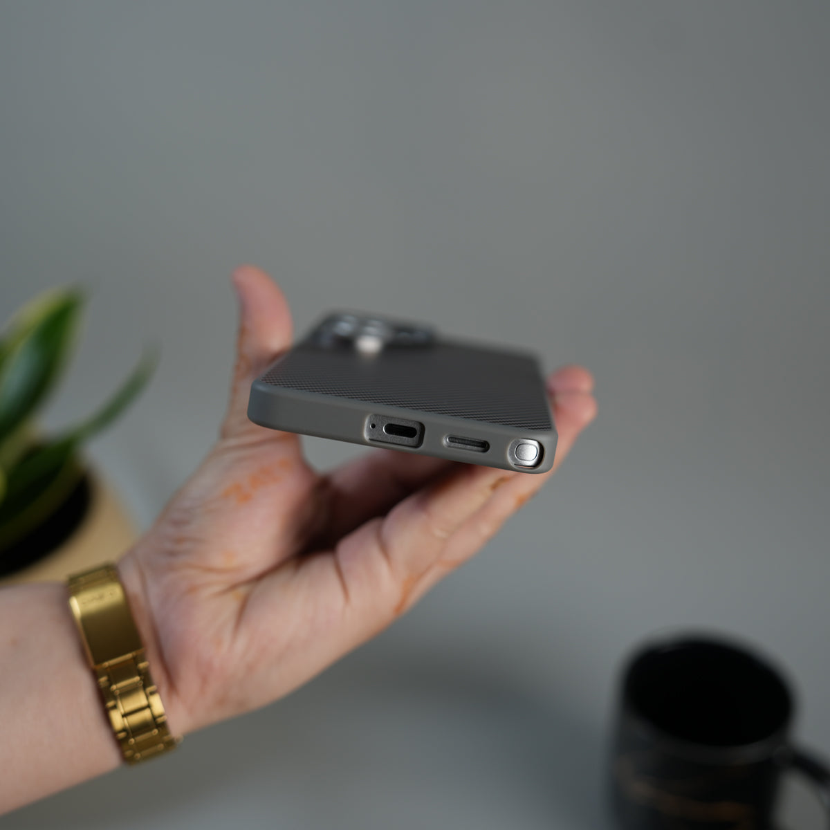 Galaxy S26 Ultra Metal Camera Ring Carbon Fiber Design Cover