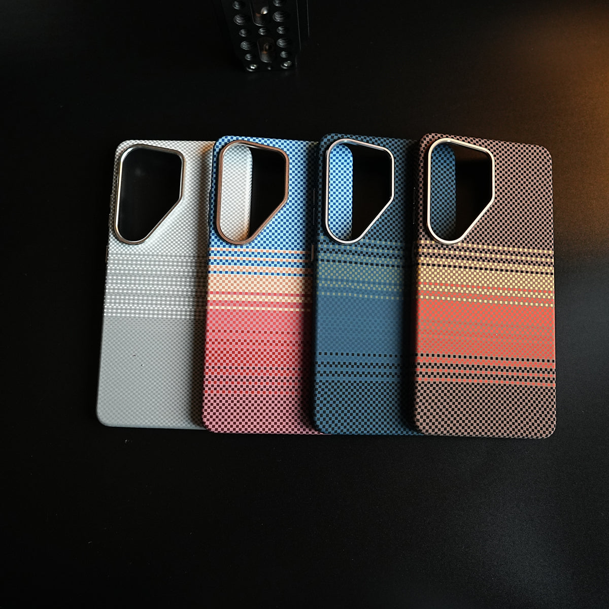 Premium Carbon Fiber Texture Striped Case For Galaxy S26 Ultra | Magsafe Protective Cover