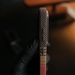 Premium Carbon Fiber Texture Striped Case For Galaxy S26 Ultra | Magsafe Protective Cover