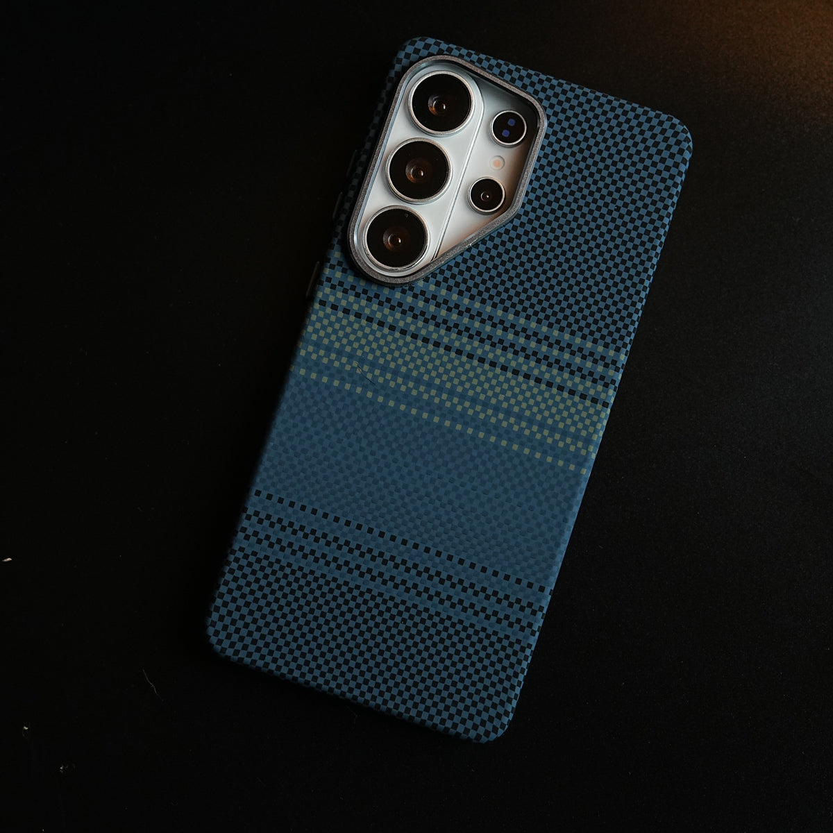Premium Carbon Fiber Texture Striped Case For Galaxy S26 Ultra | Magsafe Protective Cover