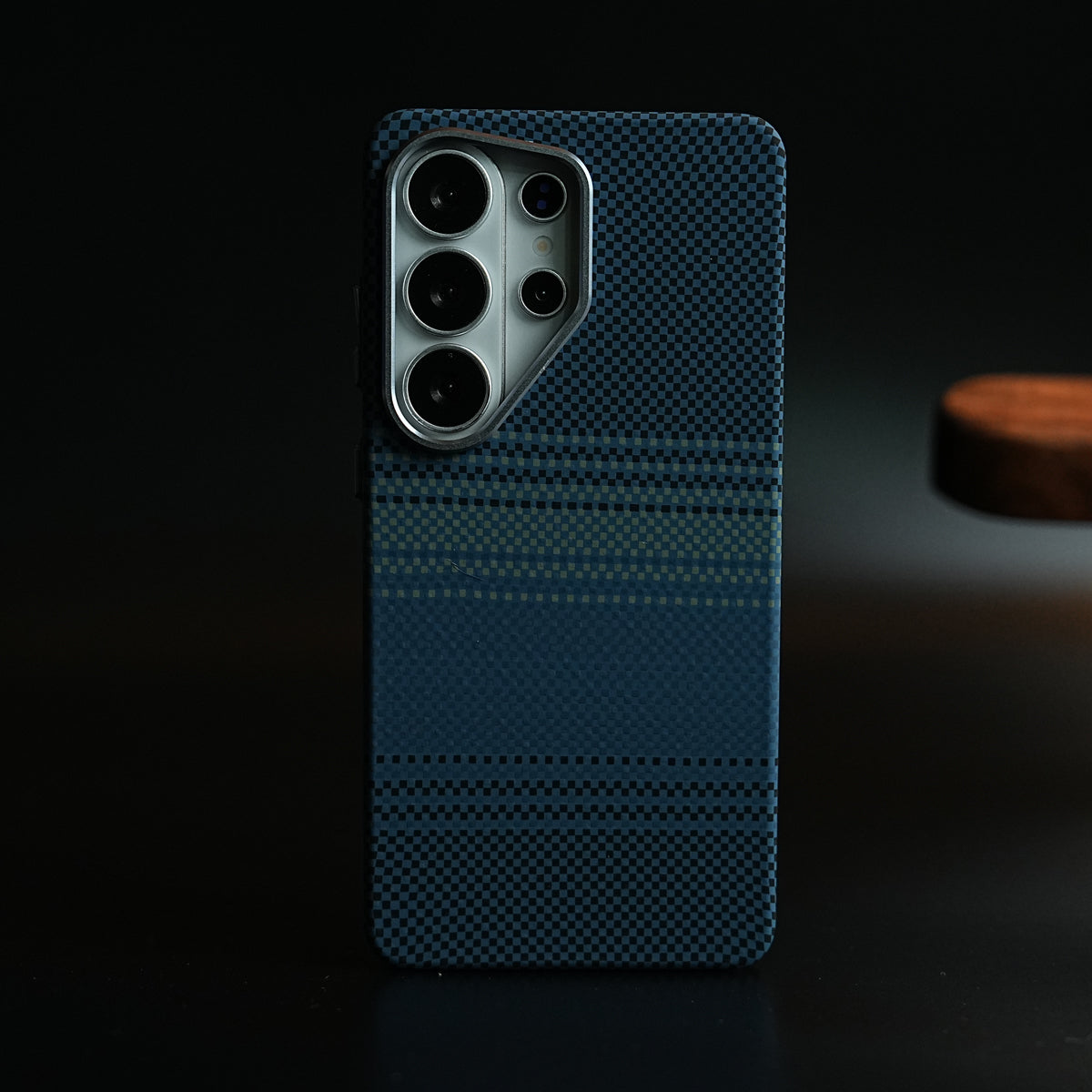 Premium Carbon Fiber Texture Striped Case For Galaxy S26 Ultra | Magsafe Protective Cover