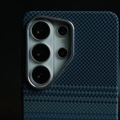 Premium Carbon Fiber Texture Striped Case For Galaxy S26 Ultra | Magsafe Protective Cover