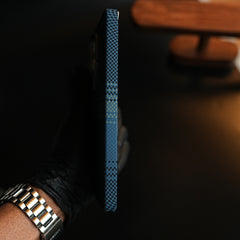 Premium Carbon Fiber Texture Striped Case For Galaxy S26 Ultra | Magsafe Protective Cover