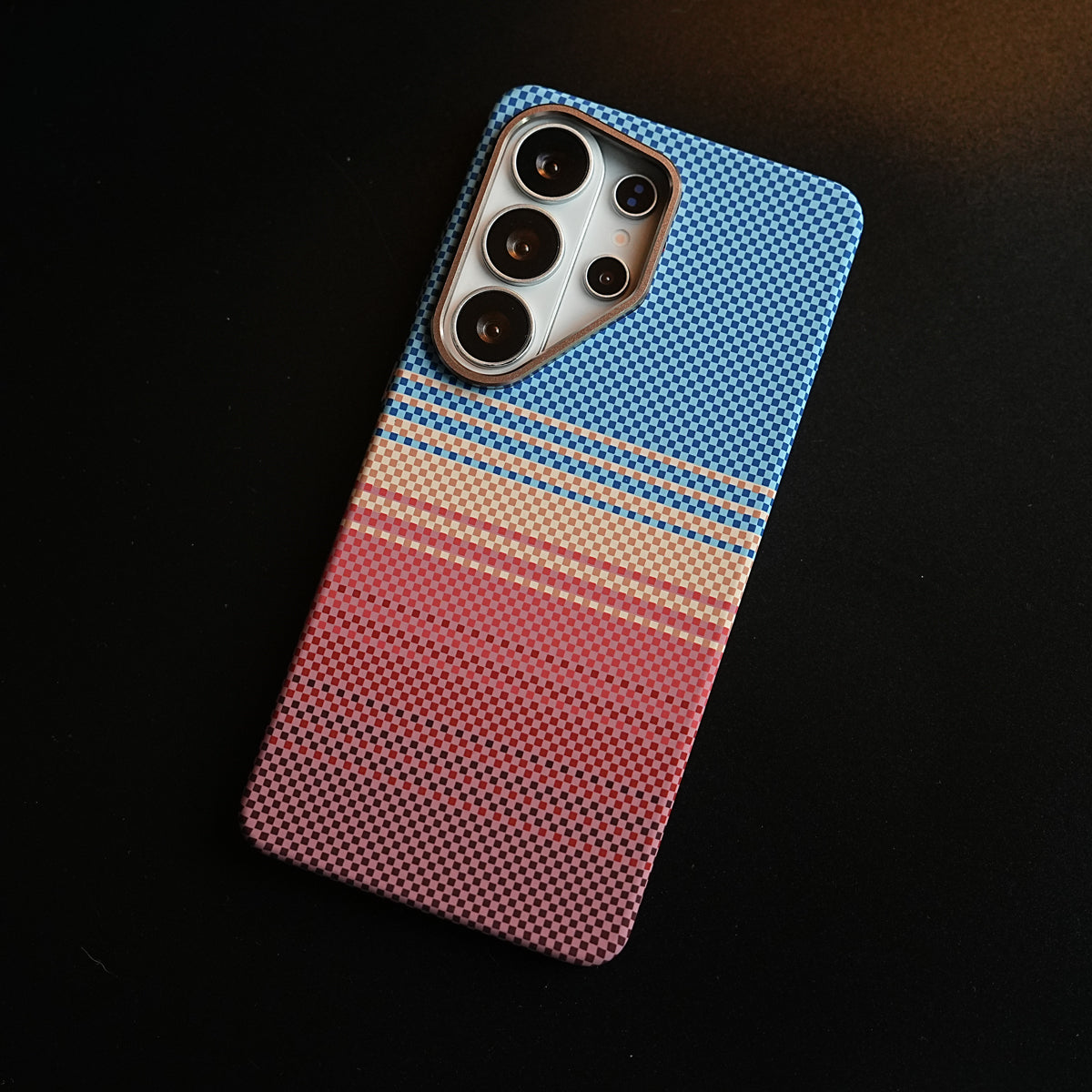 Premium Carbon Fiber Texture Striped Case For Galaxy S26 Ultra | Magsafe Protective Cover