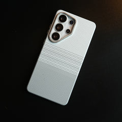 Premium Carbon Fiber Texture Striped Case For Galaxy S26 Ultra | Magsafe Protective Cover