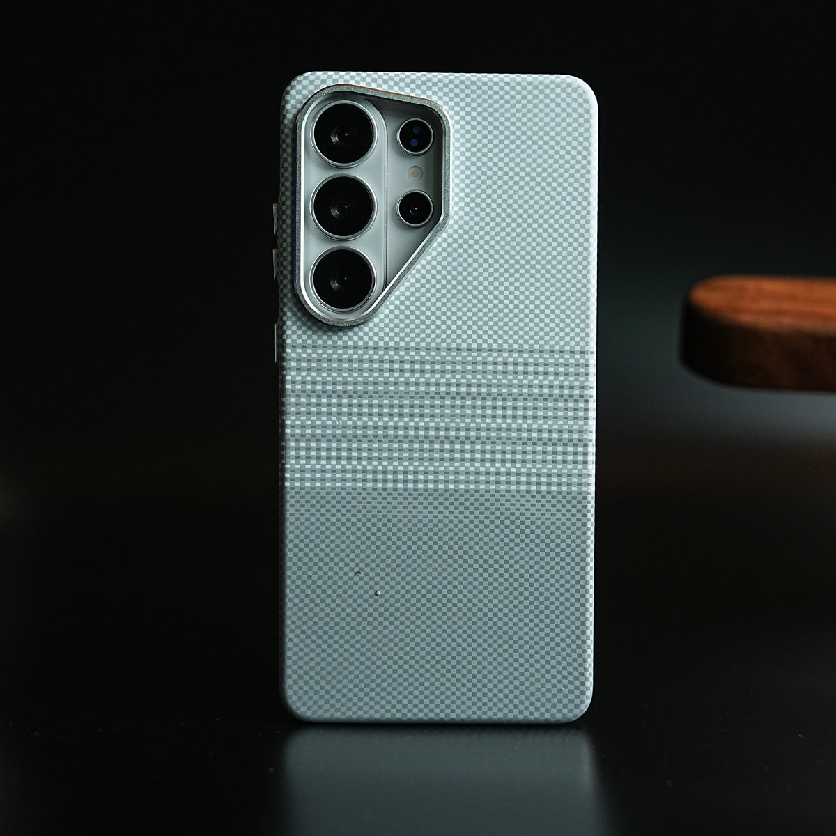 Premium Carbon Fiber Texture Striped Case For Galaxy S26 Ultra | Magsafe Protective Cover