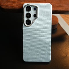 Premium Carbon Fiber Texture Striped Case For Galaxy S26 Ultra | Magsafe Protective Cover