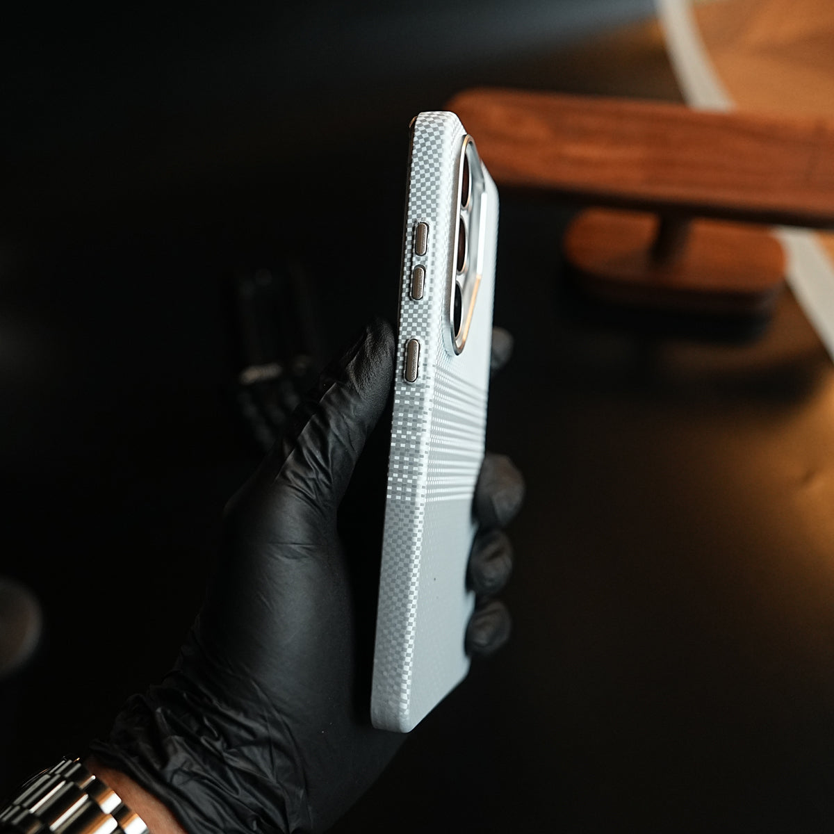 Premium Carbon Fiber Texture Striped Case For Galaxy S26 Ultra | Magsafe Protective Cover