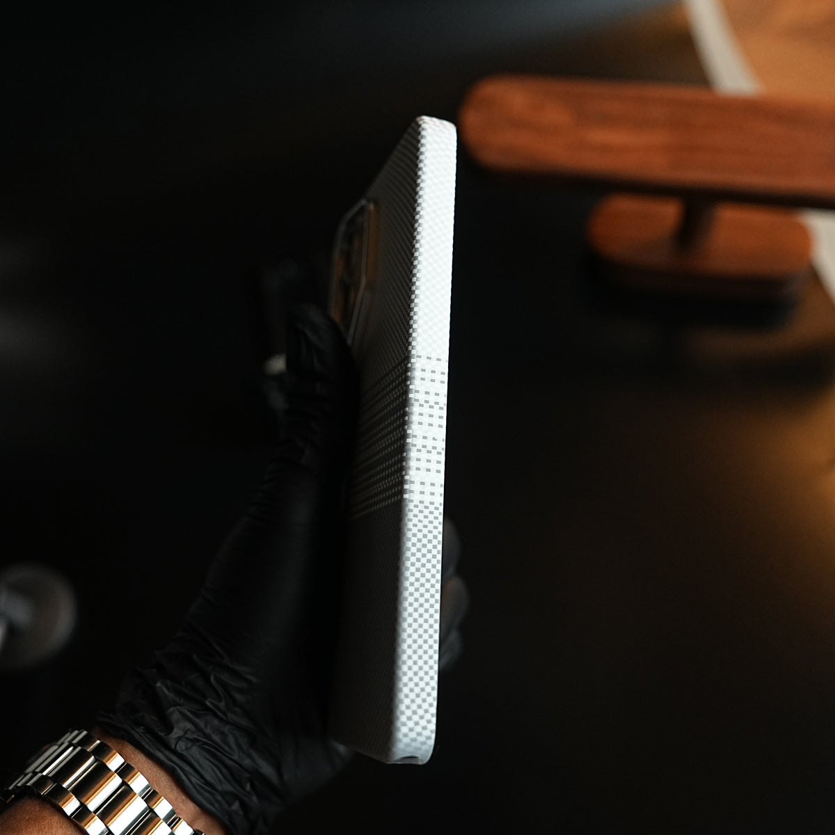Premium Carbon Fiber Texture Striped Case For Galaxy S26 Ultra | Magsafe Protective Cover