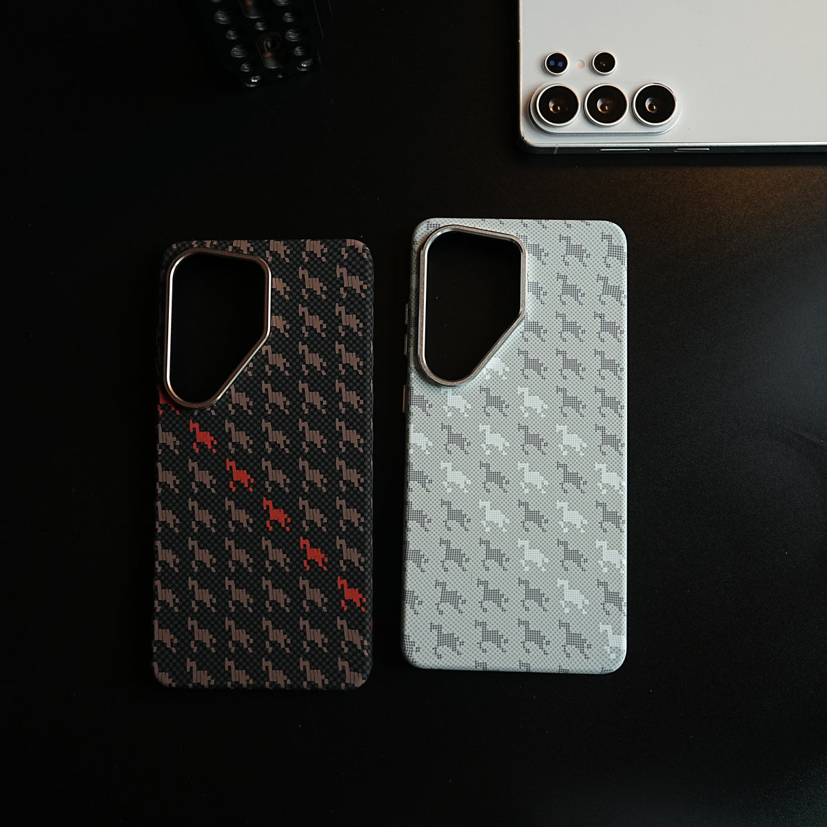 Pixel Horse Motif Case for Galaxy S26 Ultra | Magsafe Compatibility