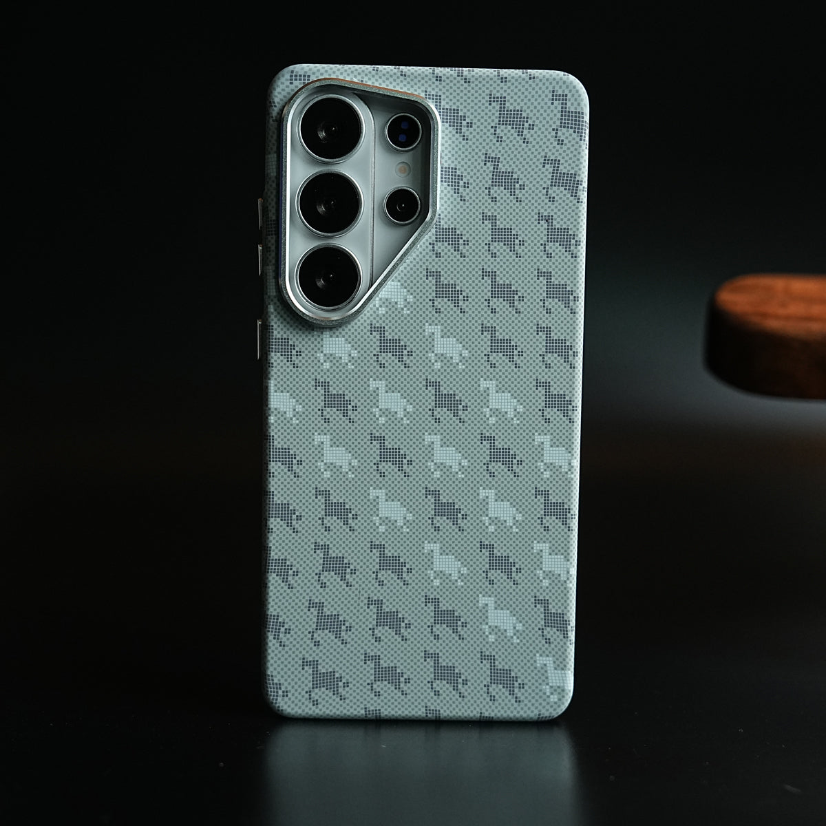 Pixel Horse Motif Case for Galaxy S26 Ultra | Magsafe Compatibility