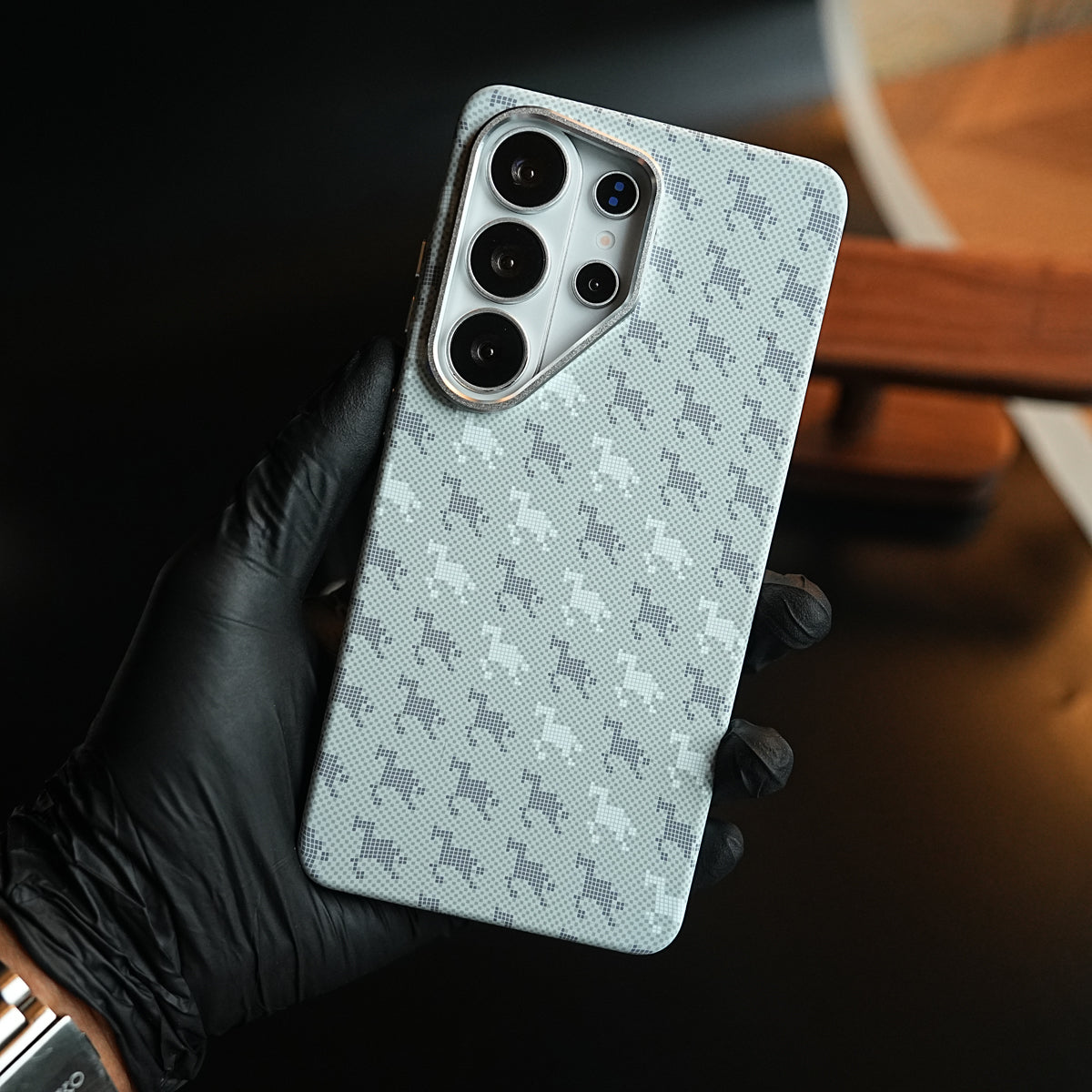 Pixel Horse Motif Case for Galaxy S26 Ultra | Magsafe Compatibility