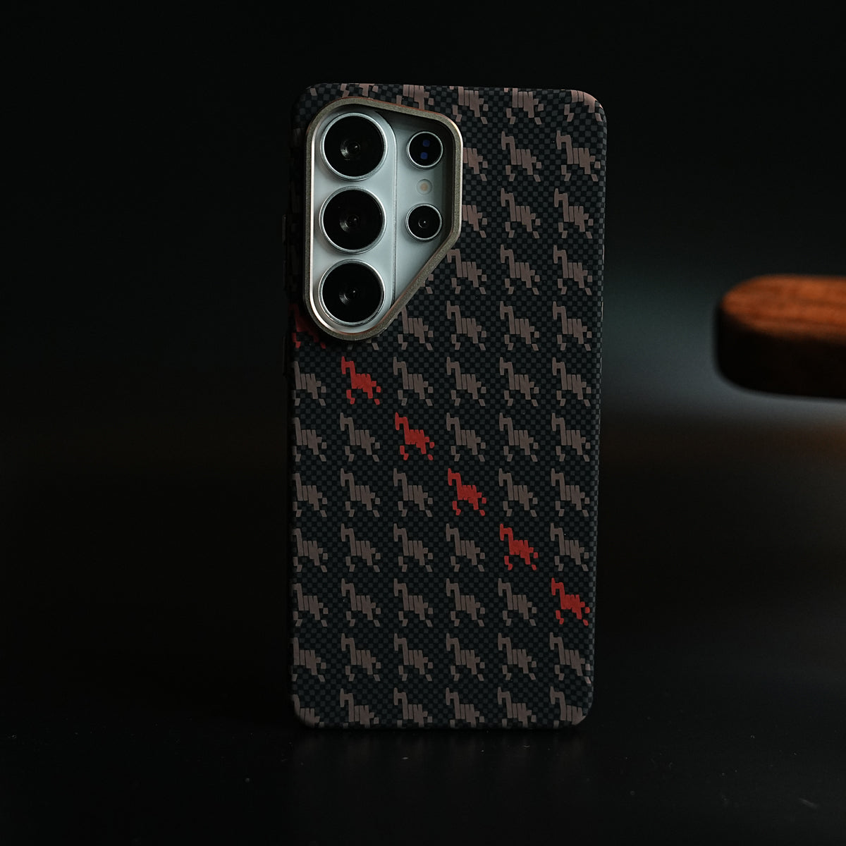 Pixel Horse Motif Case for Galaxy S26 Ultra | Magsafe Compatibility