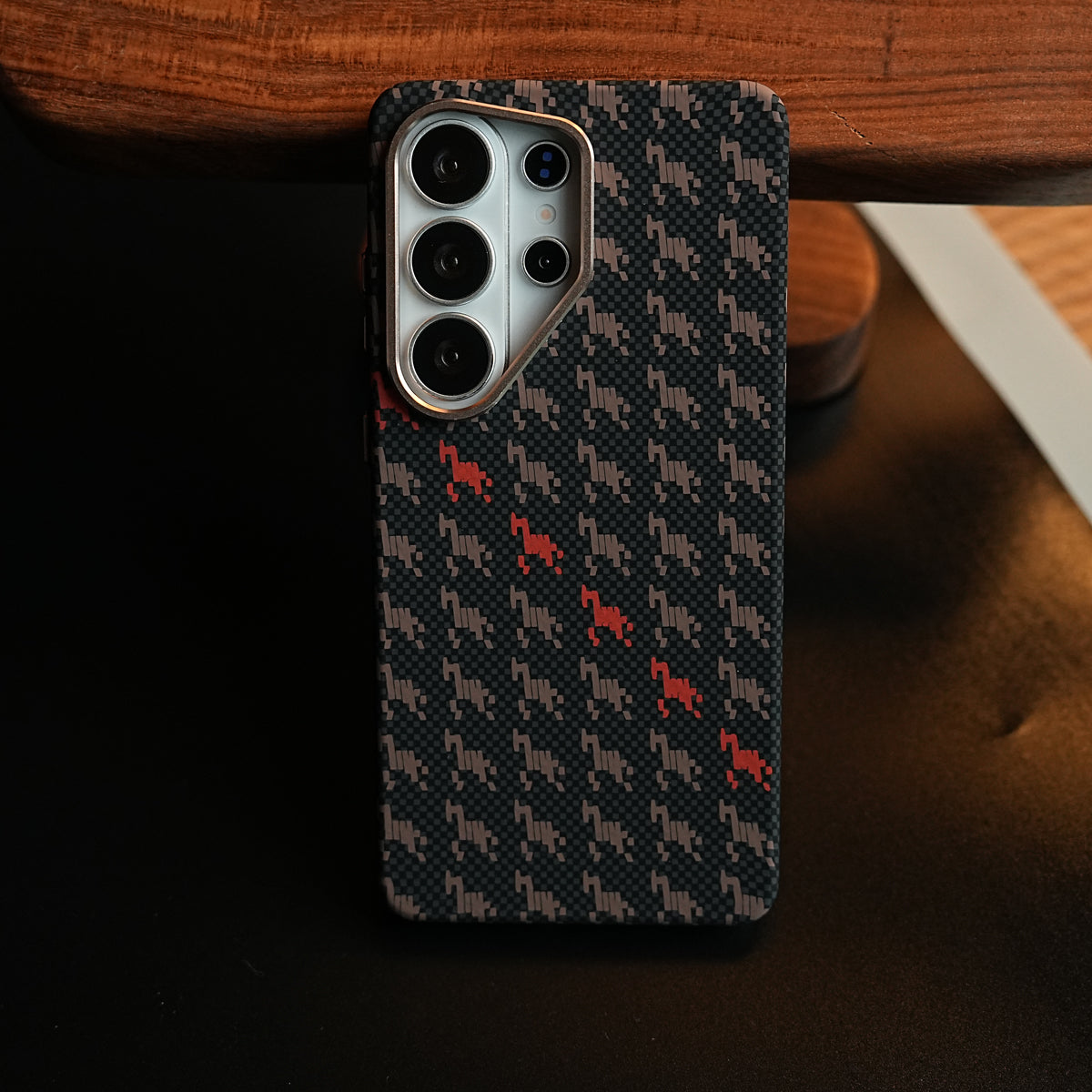 Pixel Horse Motif Case for Galaxy S26 Ultra | Magsafe Compatibility
