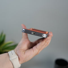 iPhone 17 Pro Metalic Grip Case with Camera Protection | MagSafe Supported Card Holder Back Cover