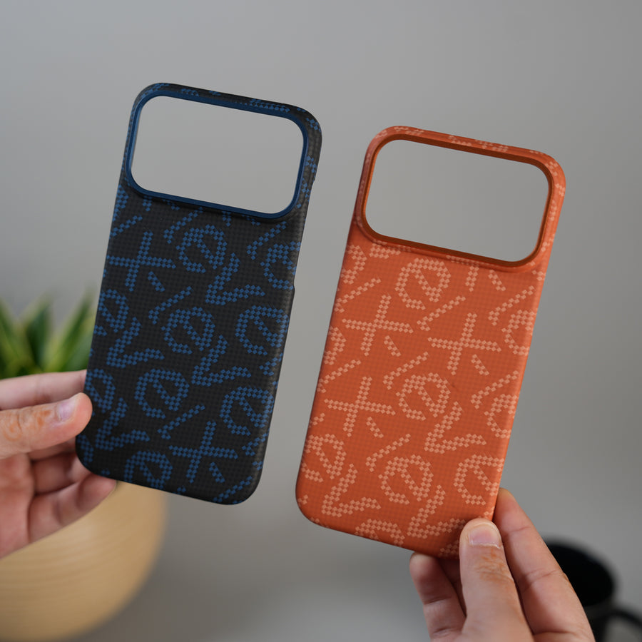 iPhone 17 Pro Ultra-Thin Carbon Fiber Texture Hard Pc MagSafe Case | Lightweight Back Cover
