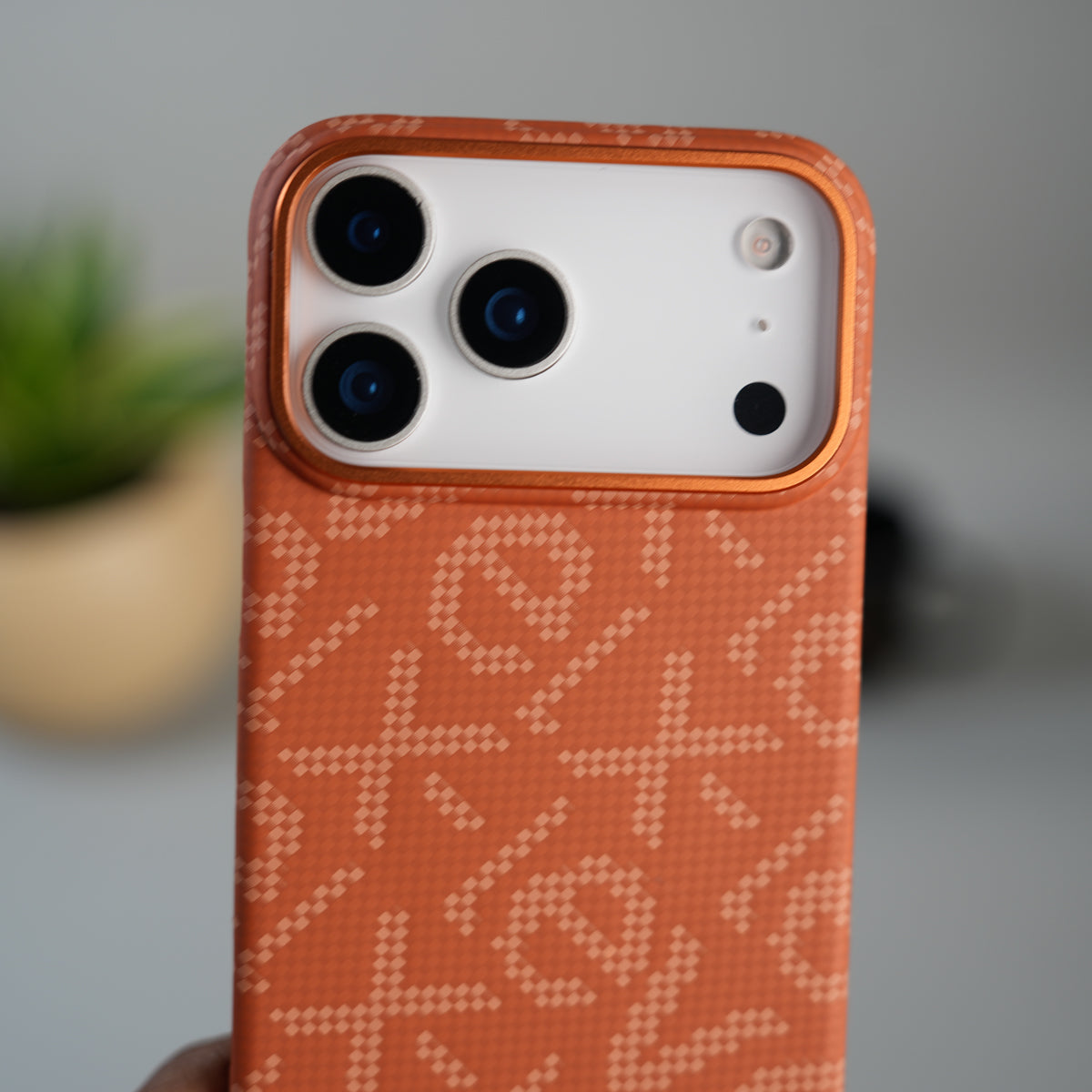 iPhone 17 Pro Ultra-Thin Carbon Fiber Texture Hard Pc MagSafe Case | Lightweight Back Cover
