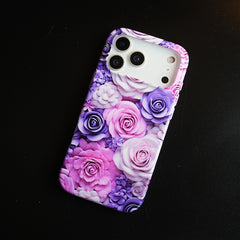Rose Garden Floral Case for iPhone 17 Series | Floral Printed Case