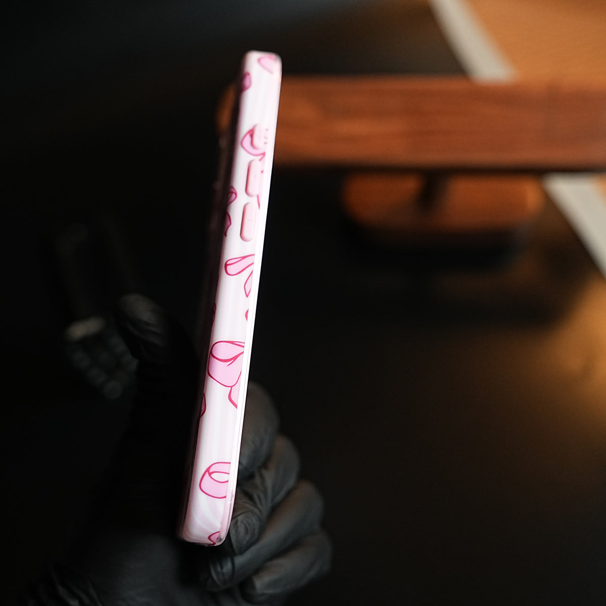 Pink Ribbon Case for iPhone 17 Series | Heart Designer Cover