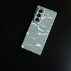 Artistic Wave Print Case for Galaxy Z Fold 7 | MagSafe Slim Case