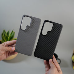 Galaxy S26 Ultra Textured Line Grip Case | Anti-Slip Matte Back Shockproof Slim Cover