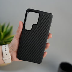 Galaxy S26 Ultra Textured Line Grip Case | Anti-Slip Matte Back Shockproof Slim Cover