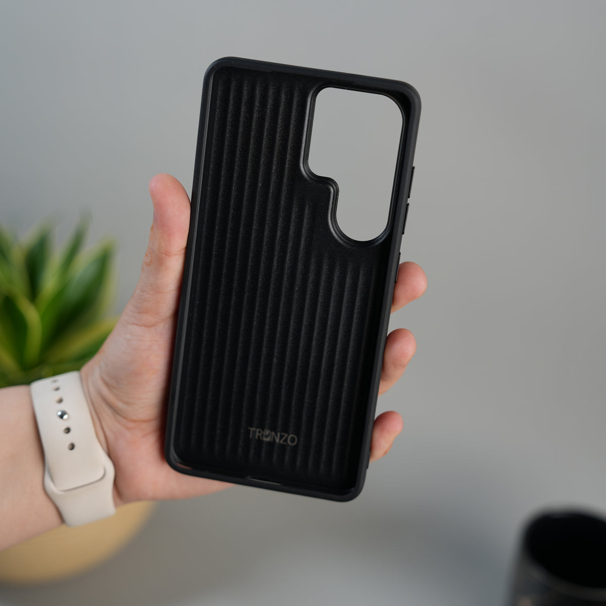 Galaxy S26 Ultra Textured Line Grip Case | Anti-Slip Matte Back Shockproof Slim Cover