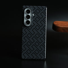 Pixel Geometric Pattern MagSafe Case for Galaxy Z Fold 7 | Protective Cover