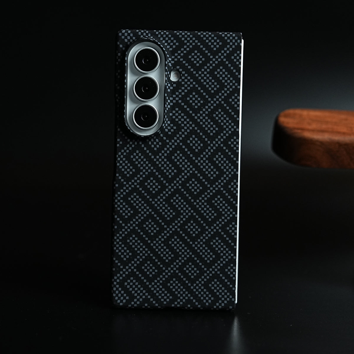 Pixel Geometric Pattern MagSafe Case for Galaxy Z Fold 7 | Protective Cover