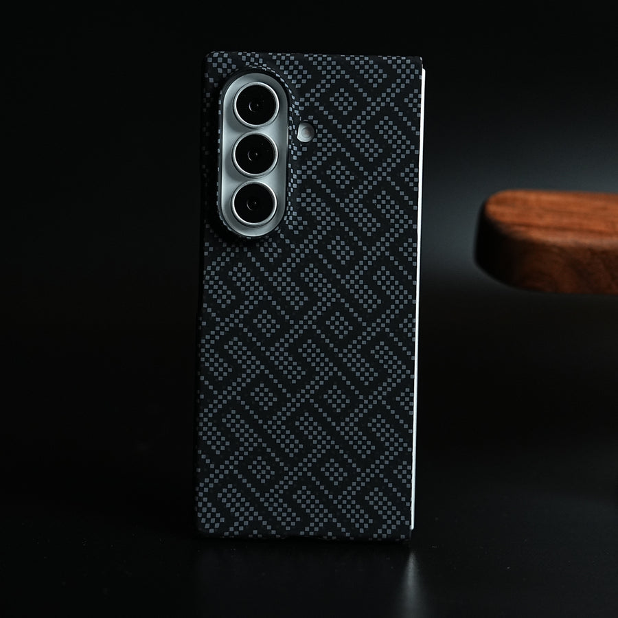 Pixel Geometric Pattern MagSafe Case for Galaxy Z Fold 8 Ultra | Protective Cover