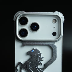 Horse Design Frameless Cover for iPhone 17 Series Horse | Protective Case