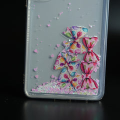 Clear Glitter Floating Charm Case for Galaxy S25 Ultra | Protective Cover