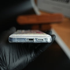 Clear Glitter Floating Charm Case for Galaxy S25 Ultra | Protective Cover
