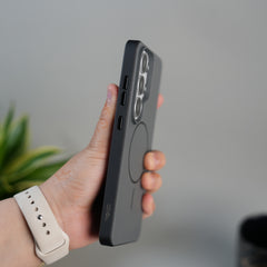Galaxy S26 Ultra Gray Matte MagSafe Frosted Case | Slim Minimal Shockproof Cover