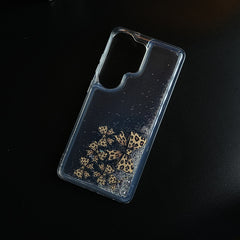 Clear Glitter Floating Charm Case for Galaxy S25 Ultra | Protective Cover