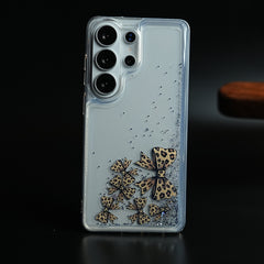 Clear Glitter Floating Charm Case for Galaxy S25 Ultra | Protective Cover