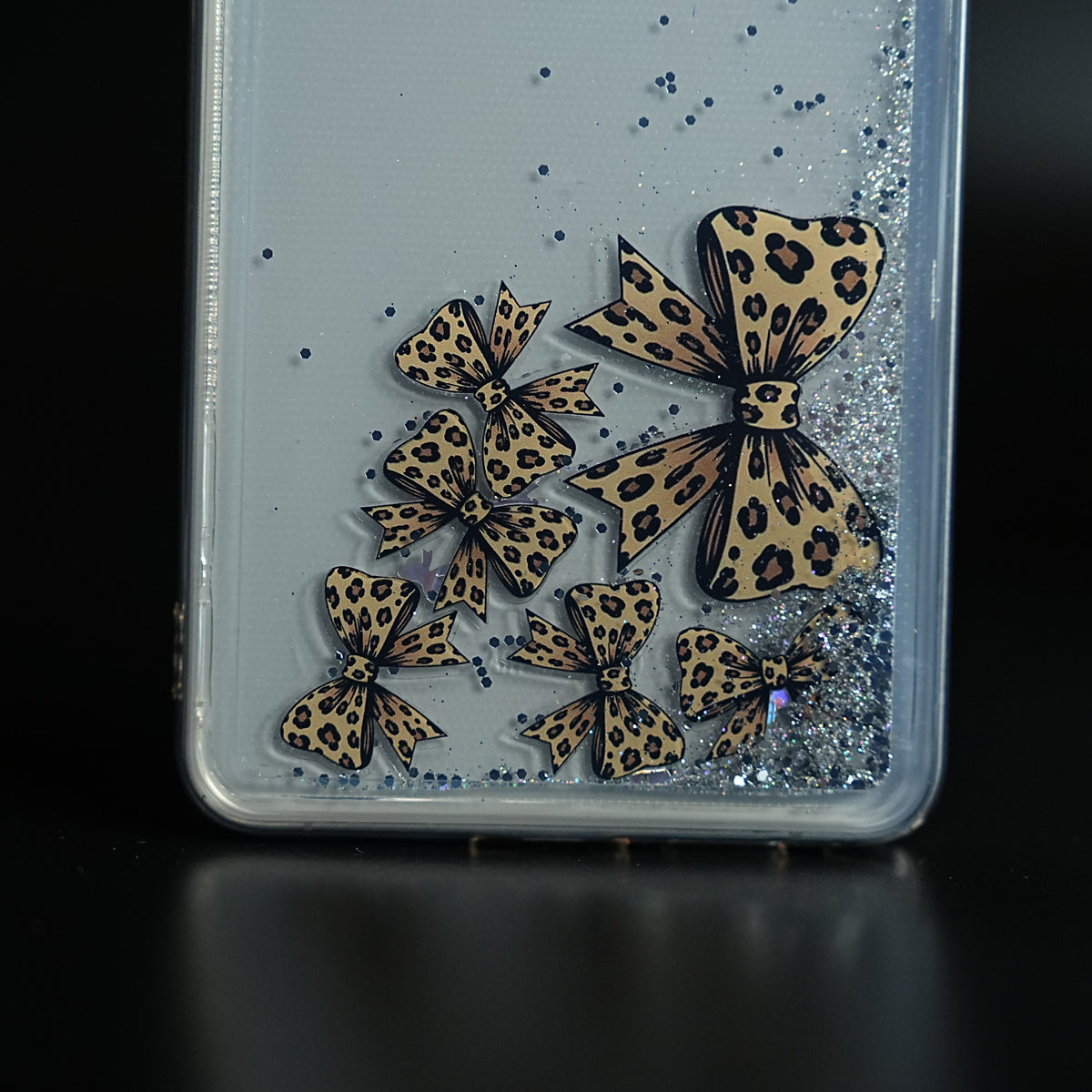 Clear Glitter Floating Charm Case for Galaxy S25 Ultra | Protective Cover