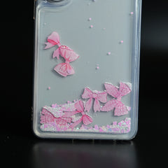 Clear Glitter Floating Charm Case for Galaxy S25 Ultra | Protective Cover