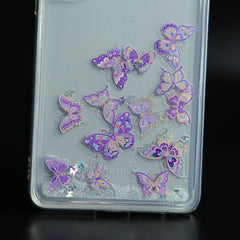Clear Glitter Floating Charm Case for Galaxy S25 Ultra | Protective Cover